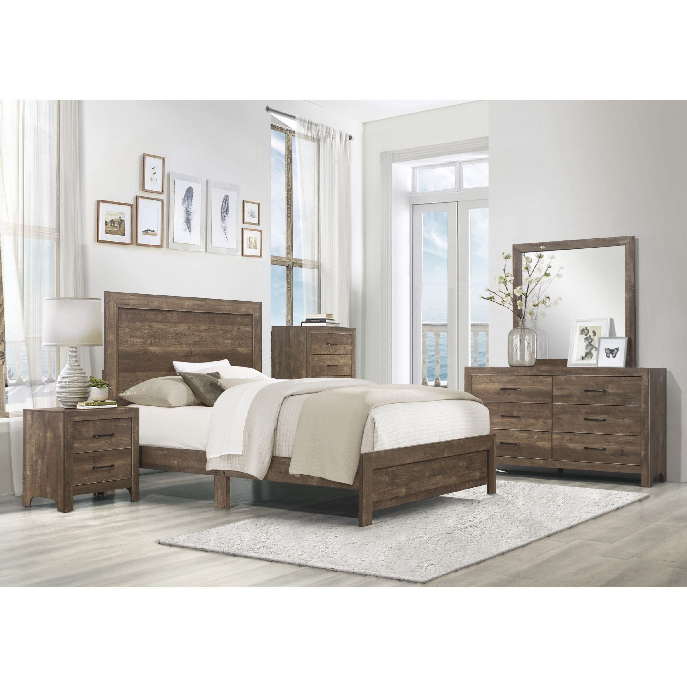 Homelegance Corbin 1534 F Bedroom Group Full Bedroom Group Corner